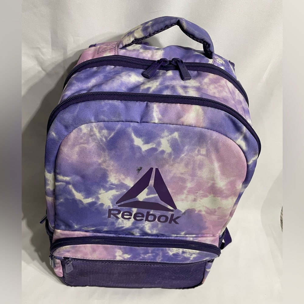 Reebok Spellbinding Backpack Multi Tie Dye Purple… - image 2